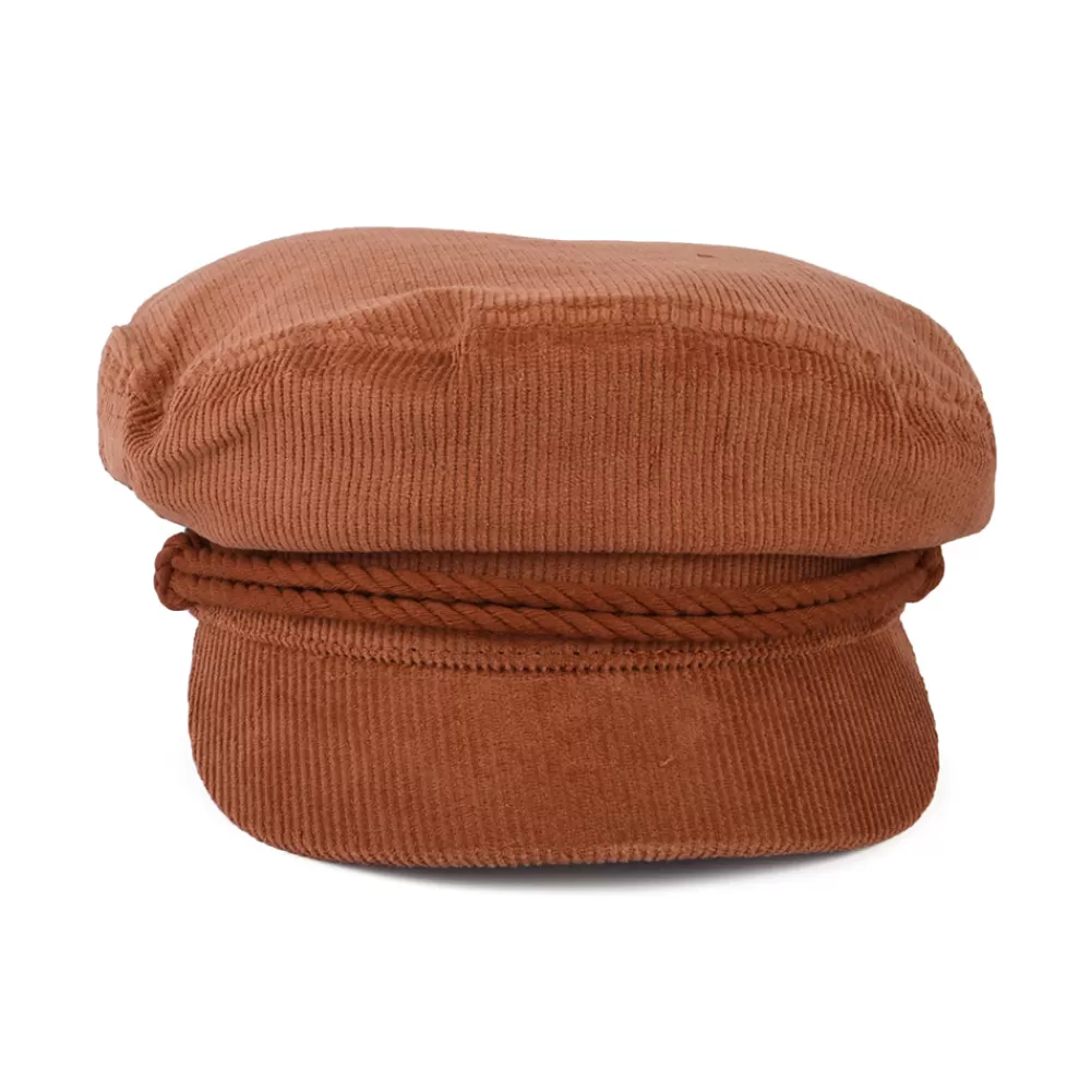 Casquettes Femme | Chapeaux Femme^Brixton Casquette de Marin en Velours Côtelé terracotta