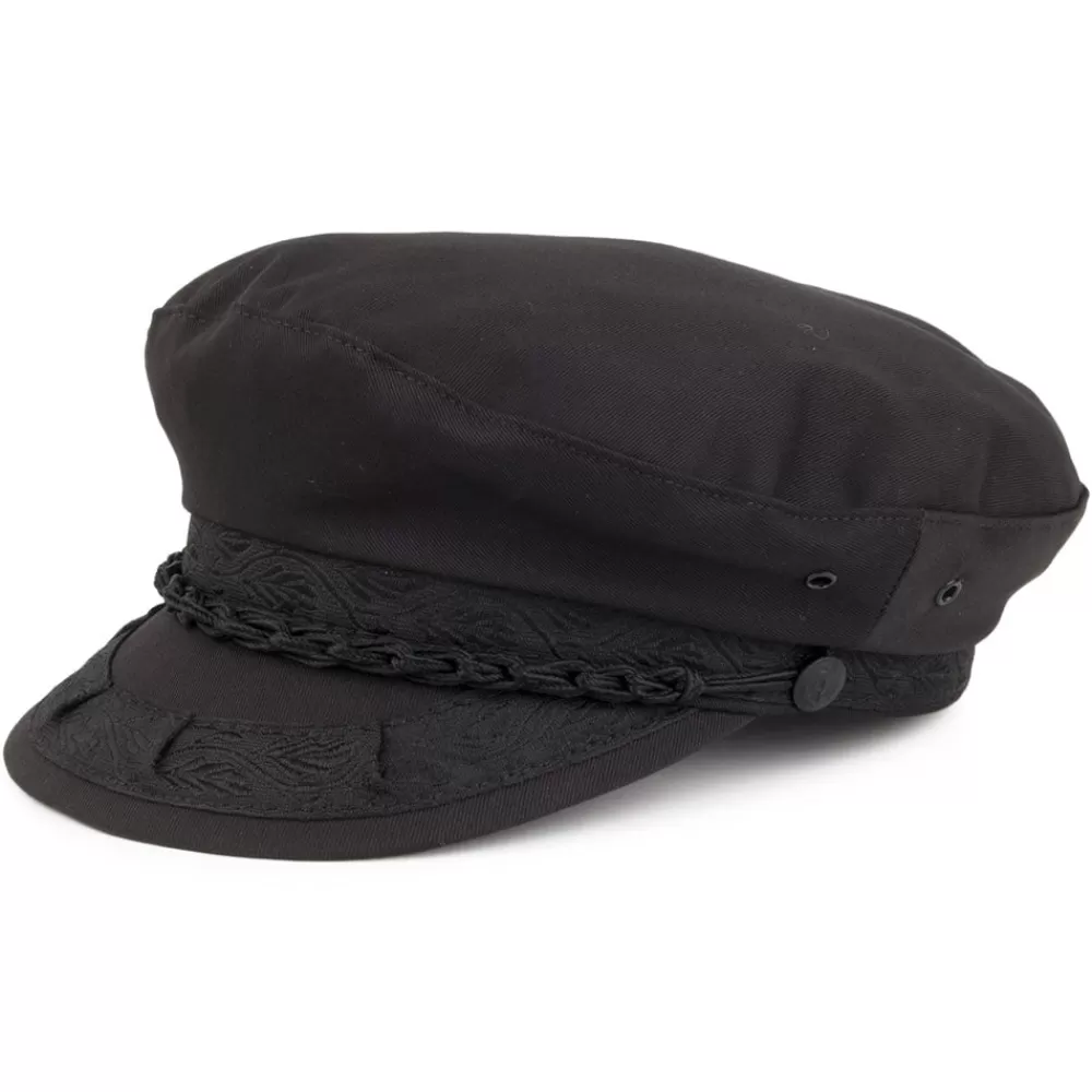 Casquettes Femme | Chapeaux Femme^Jaxon & James Casquette de Marin Grec en Coton Classic noir JAXON & JAMES