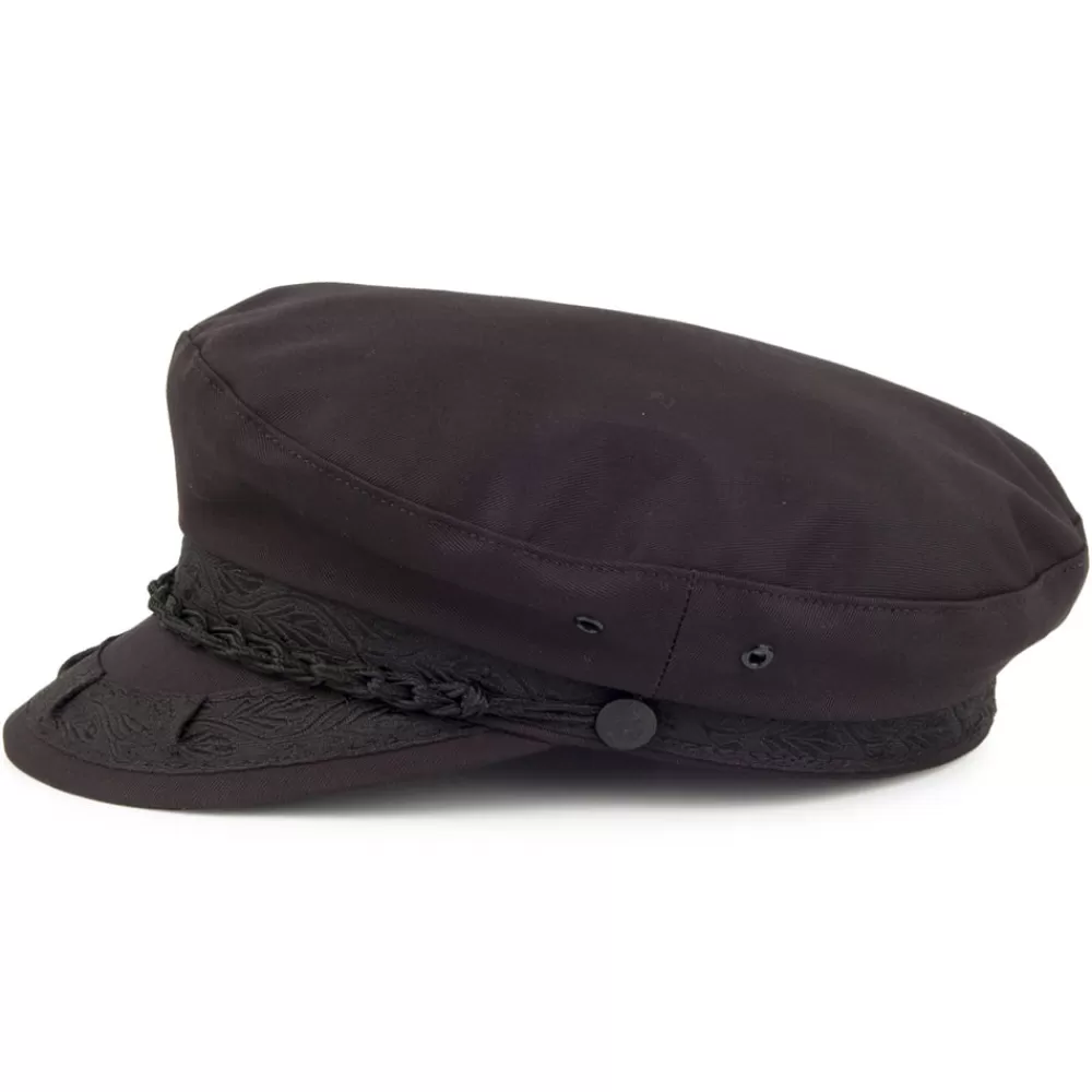 Casquettes Femme | Chapeaux Femme^Jaxon & James Casquette de Marin Grec en Coton Classic noir JAXON & JAMES