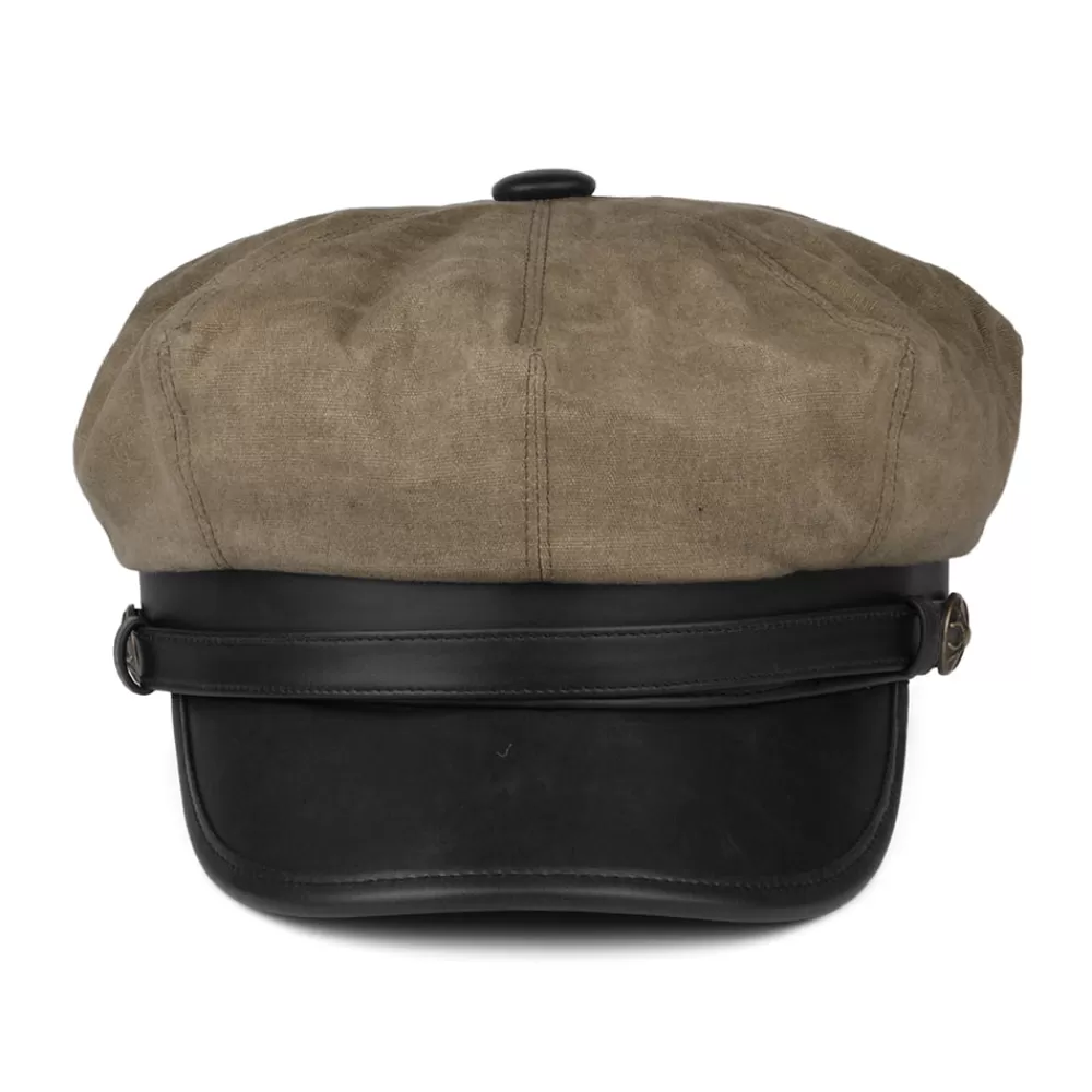 Chapeaux De Pluie | Casquettes Plates^Jaxon & James Casquette de Motard Rebelle beige britannique JAXON & JAMES