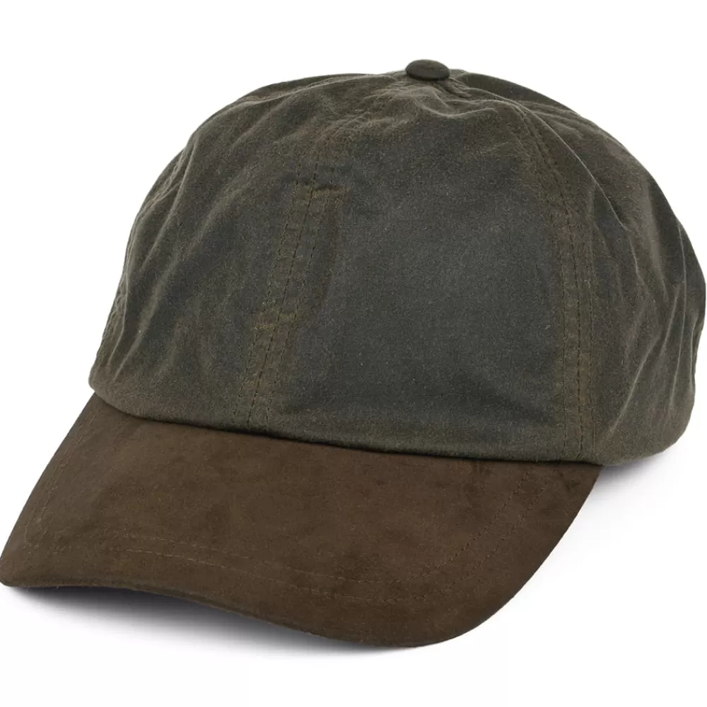 Chapeaux De Pluie | Casquettes De Baseball^Failsworth Casquette en Coton Ciré olive-marron
