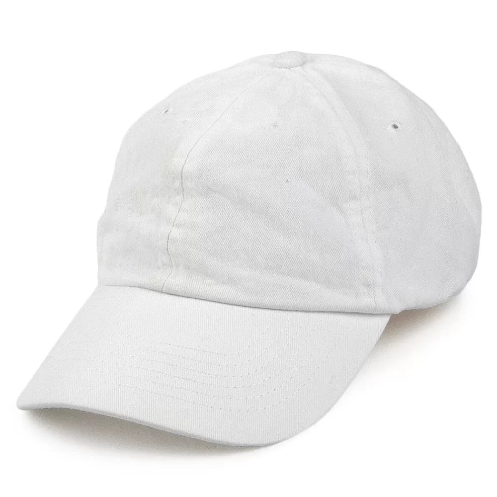 Casquettes De Baseball | Casquettes Femme^Village Hats Casquette en Coton Délavé blanc