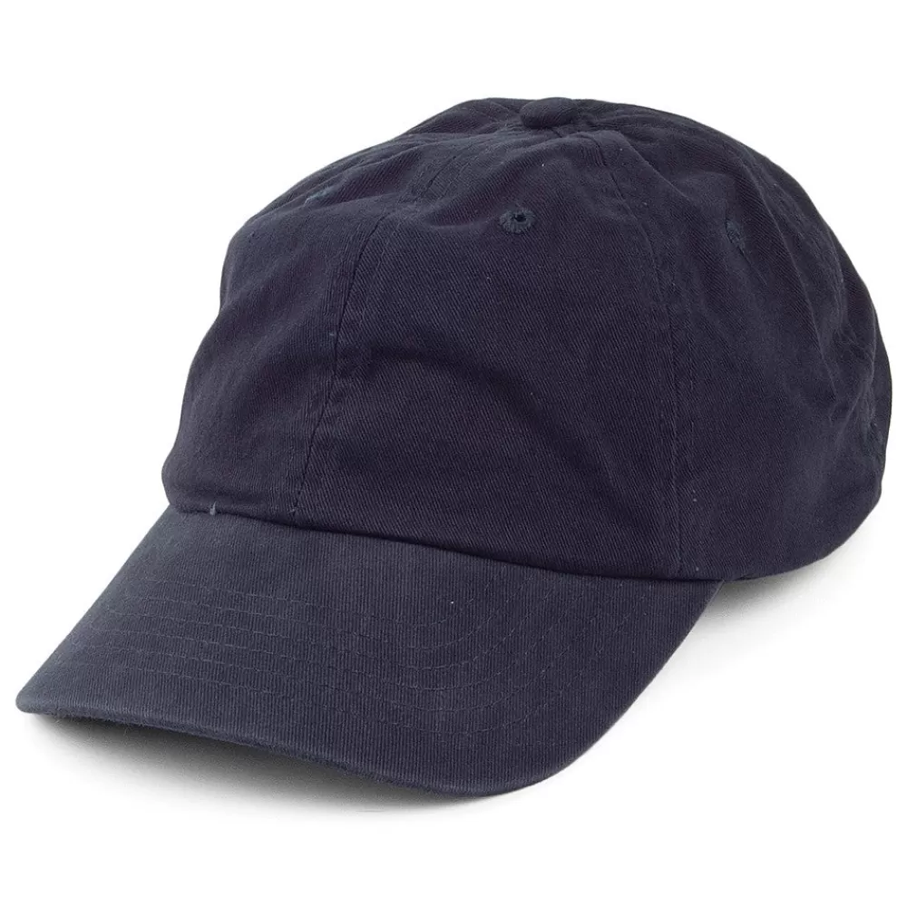 Casquettes De Baseball | Casquettes Femme^Village Hats Casquette en Coton Délavé bleu marine