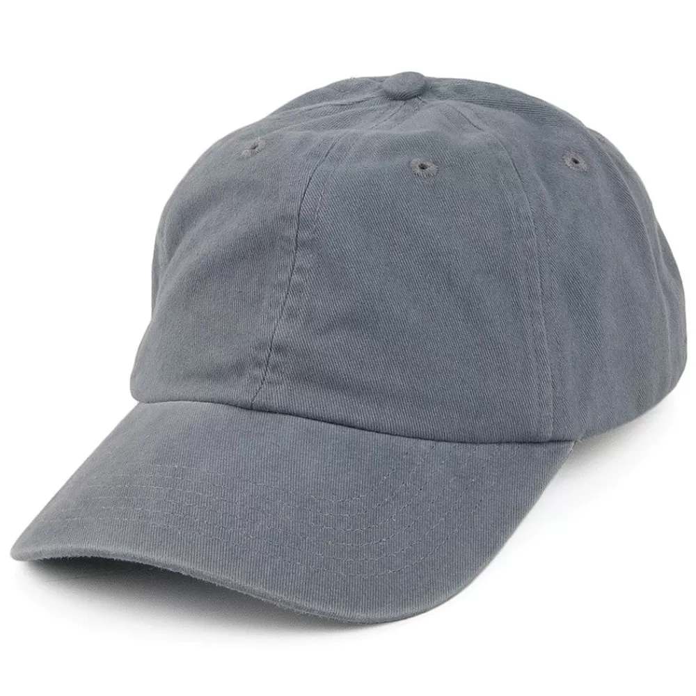 Casquettes De Baseball | Casquettes Femme^Village Hats Casquette en Coton Délavé gris
