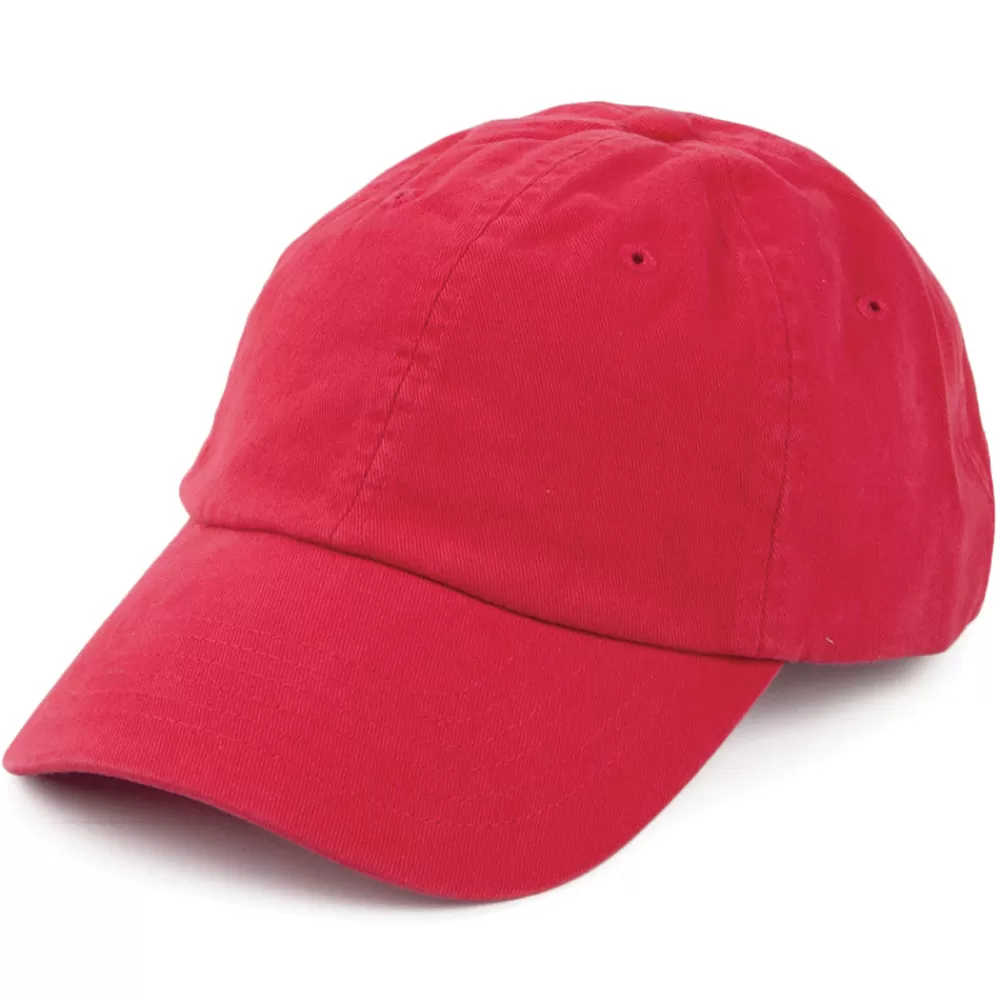 Casquettes De Baseball | Casquettes Femme^Village Hats Casquette en Coton Délavé rouge