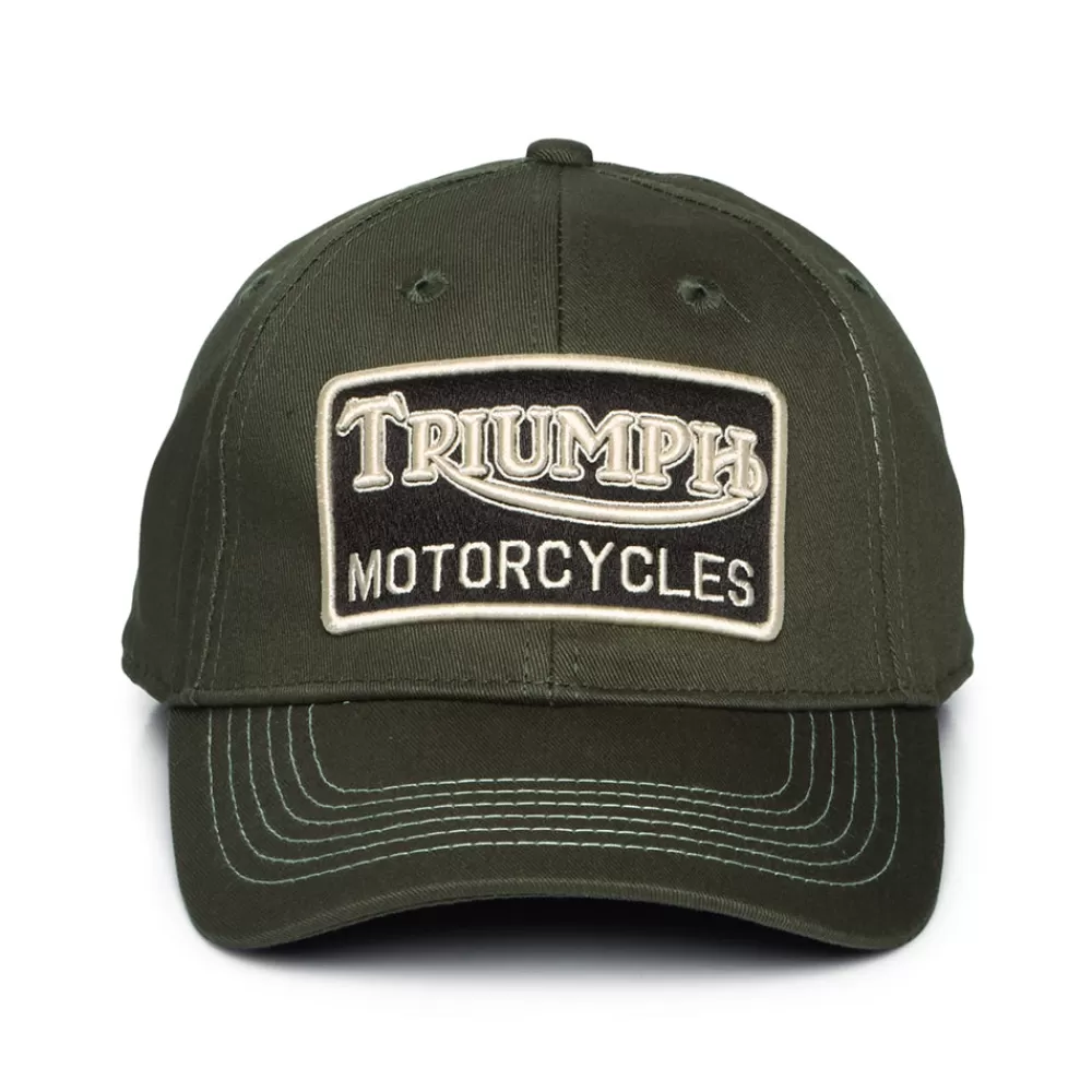 Casquettes Homme | Casquettes De Baseball^Triumph Motorcycles Casquette en Coton Forecourt olive foncé