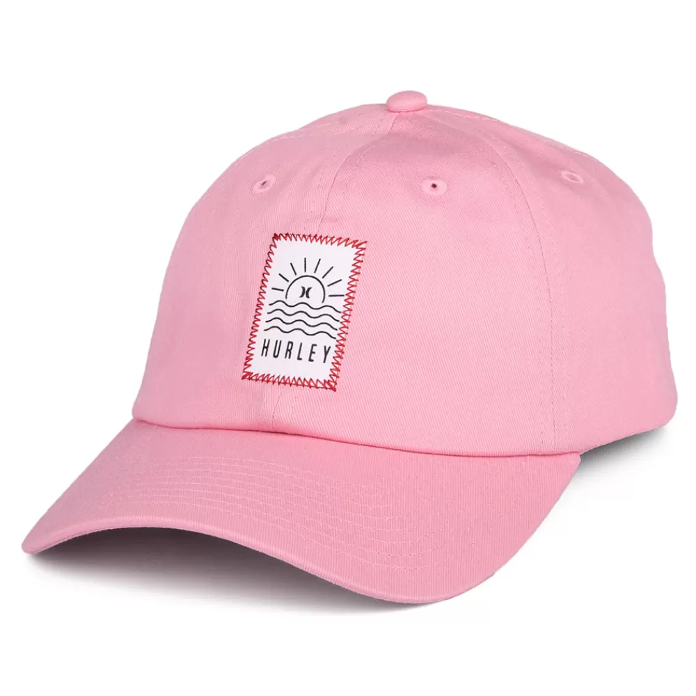 Casquettes De Baseball | Casquettes Femme^Hurley Casquette en Coton Lazy Waves rose