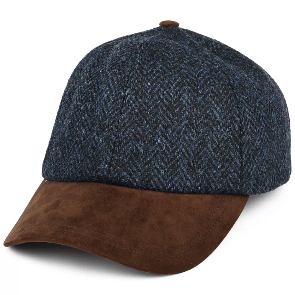 Chapeaux De Pluie | Casquettes De Baseball^Failsworth Casquette en Harris Tweed bleu marine-marron