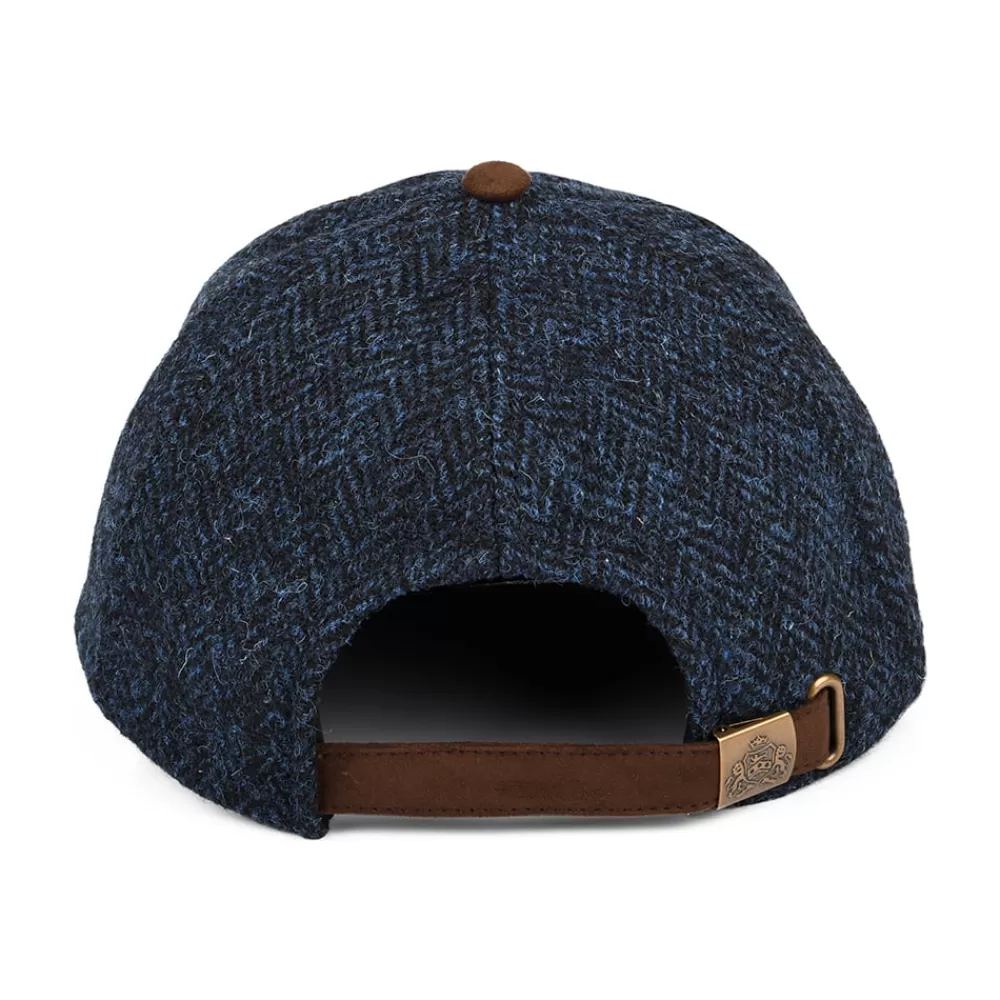 Chapeaux De Pluie | Casquettes De Baseball^Failsworth Casquette en Harris Tweed bleu marine-marron
