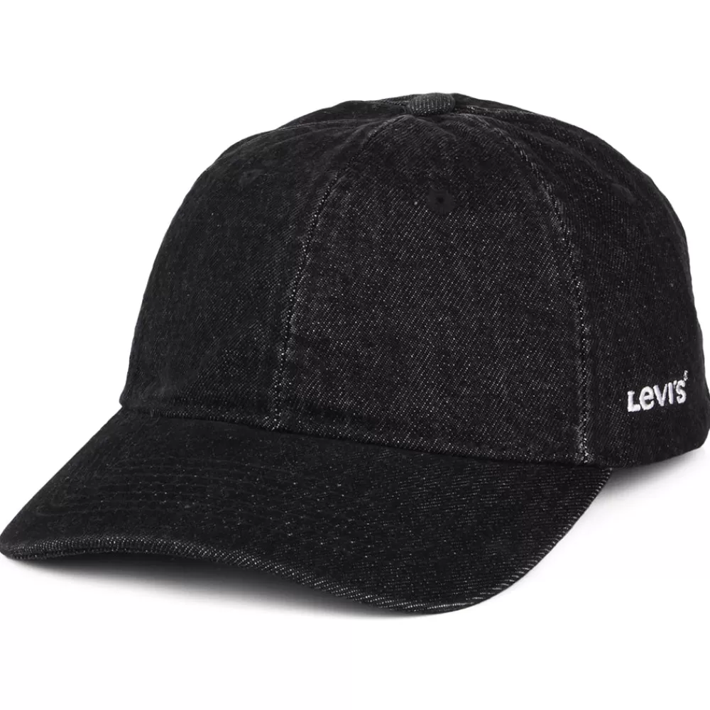 Casquettes Homme^Levi's Casquette en Jean Essential noir LEVI'S