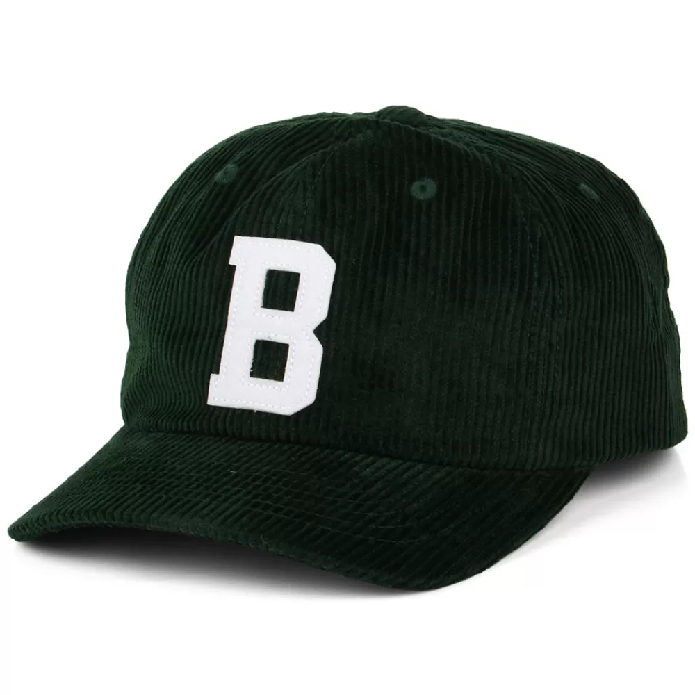 Casquettes De Baseball | Casquettes Homme^Brixton Casquette en Velours Côtelé Big B MP vert