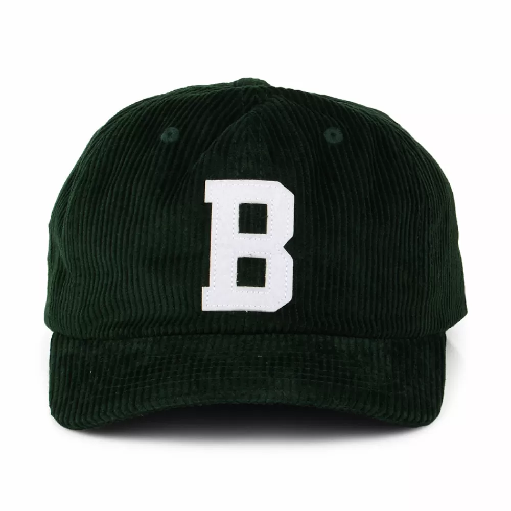 Casquettes De Baseball | Casquettes Homme^Brixton Casquette en Velours Côtelé Big B MP vert