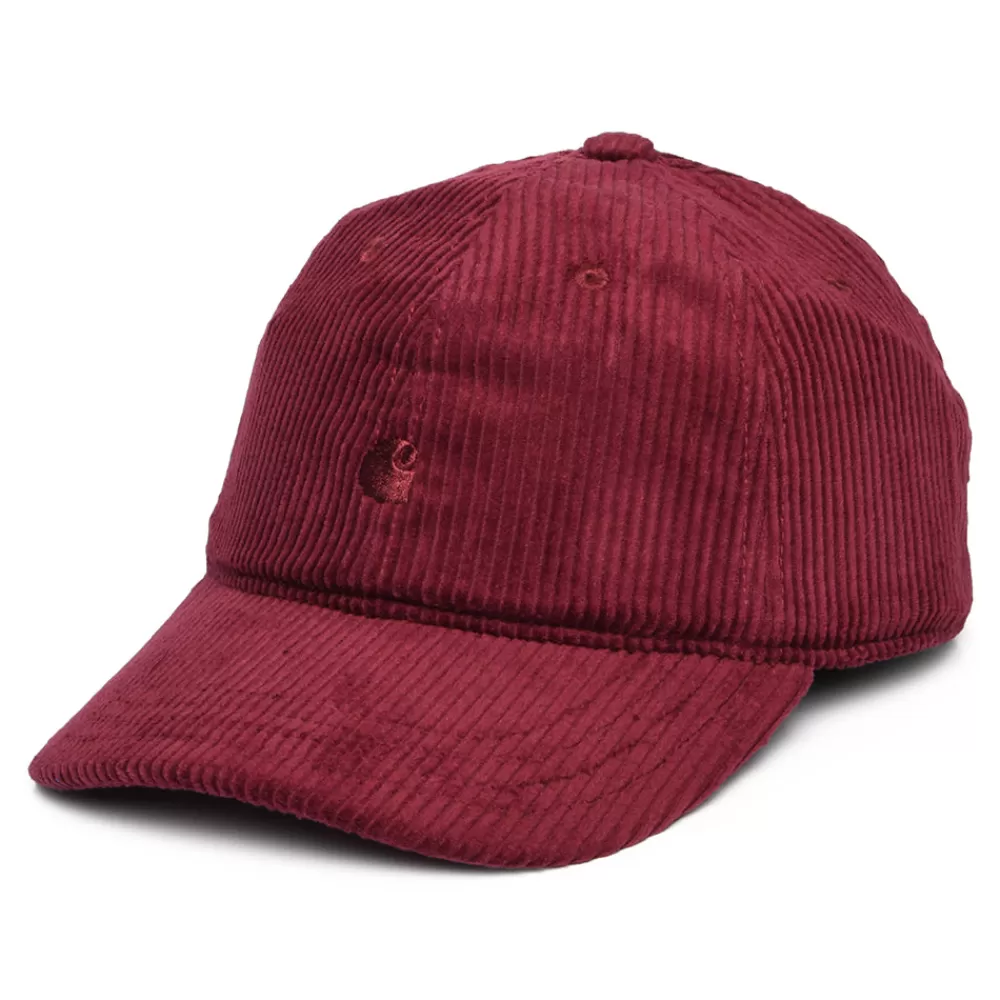 Casquettes De Baseball | Casquettes Homme^Carhartt WIP Casquette en Velours Côtelé Large Harlem vin