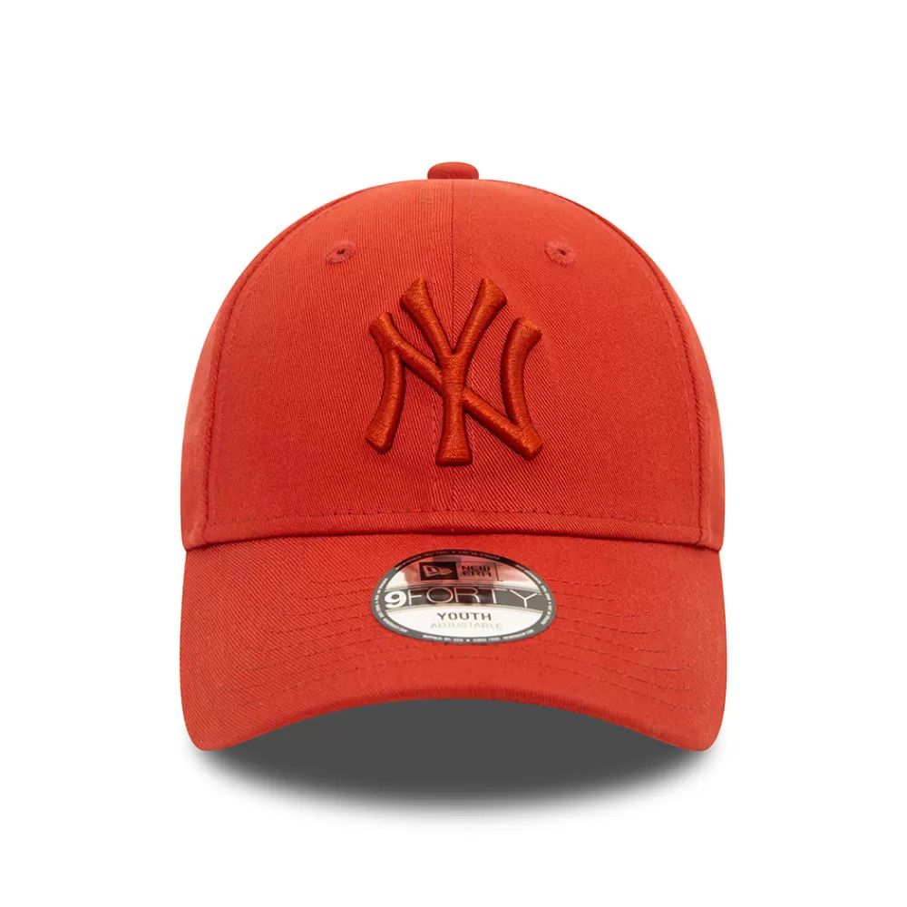 Garçons^New Era Casquette Enfant 9FORTY MLB League Essential New York Yankees rouille-rouille