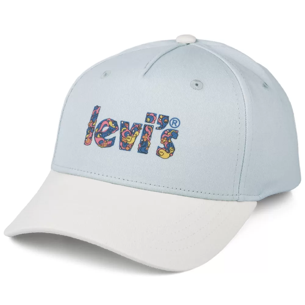 Casquettes De Baseball | Casquettes Femme^Levi's Casquette Femme avec Étiquette Vierge Graphic bleu clair LEVI'S