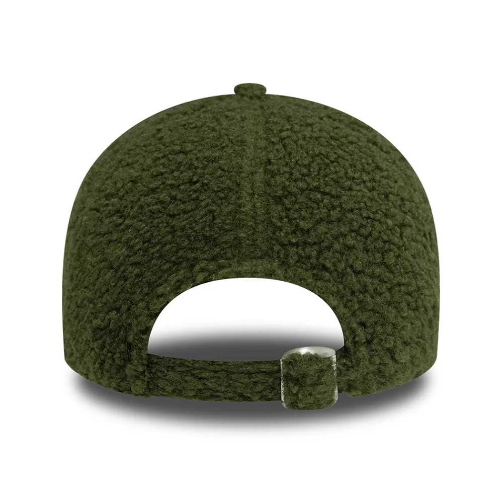 Chapeaux Hiver | Casquettes De Baseball^New Era Casquette Femme 9FORTY MLB Borg L.A. Dodgers olive-blanc