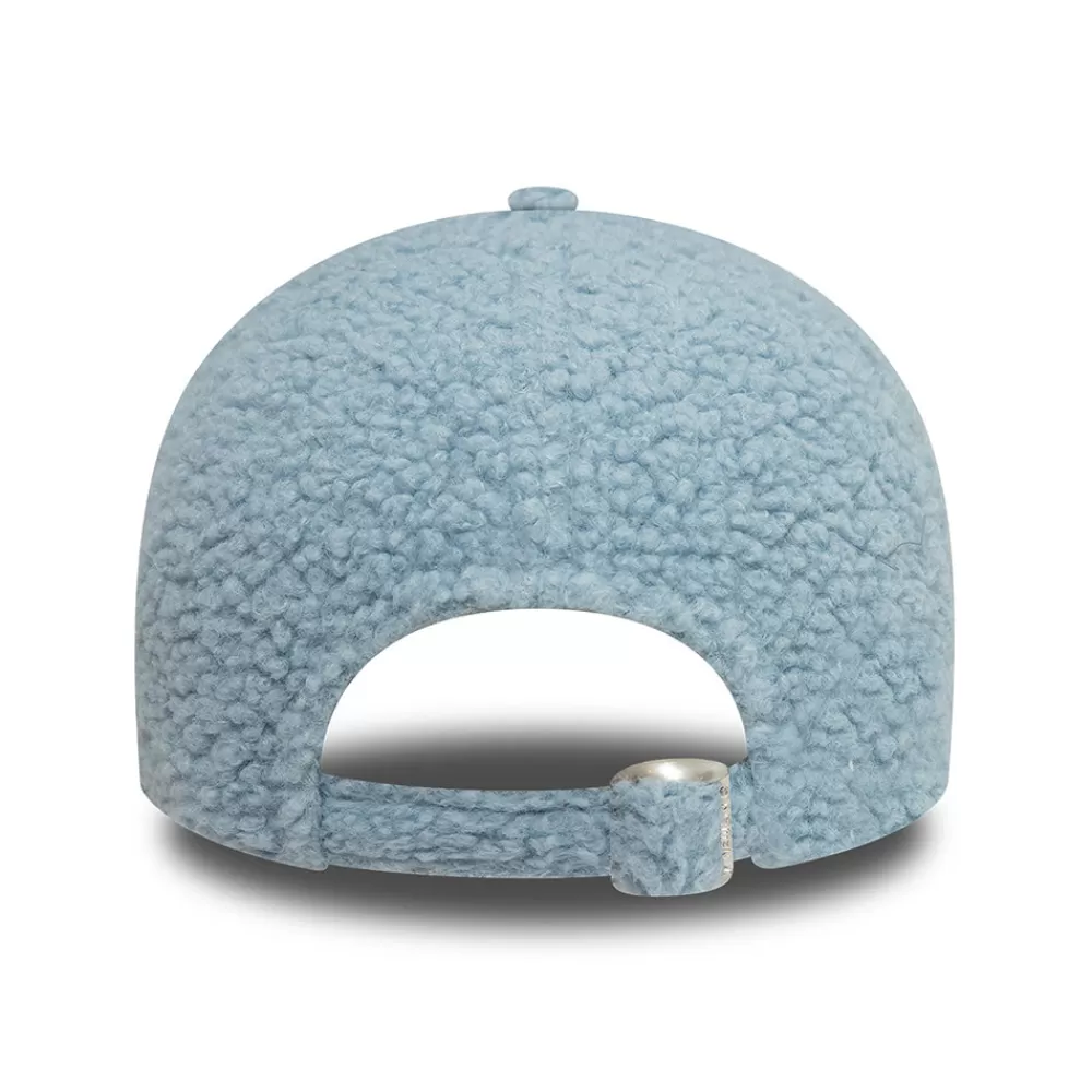 Chapeaux Hiver | Casquettes De Baseball^New Era Casquette Femme 9FORTY MLB Borg New York Yankees bleu clair-blanc