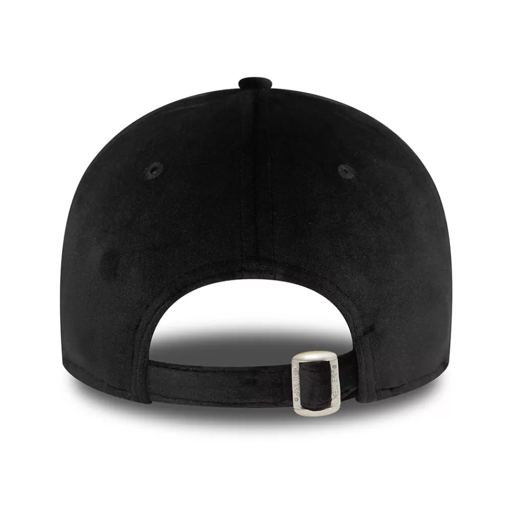 Chapeaux Hiver | Casquettes De Baseball^New Era Casquette Femme 9FORTY MLB Velour Diamante New York Yankees noir