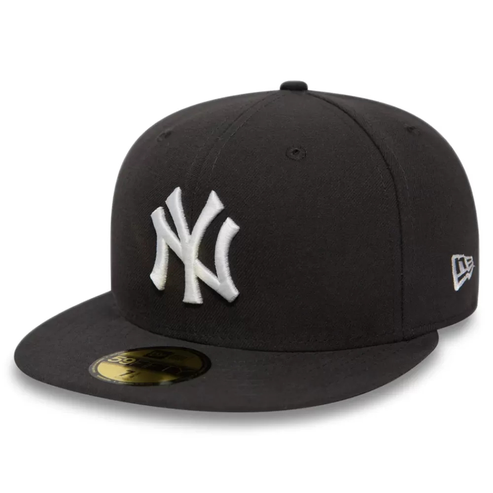 Grandes Tailles | Casquettes De Baseball^New Era Casquette 59FIFTY MLB League Basic New York Yankees gris foncé