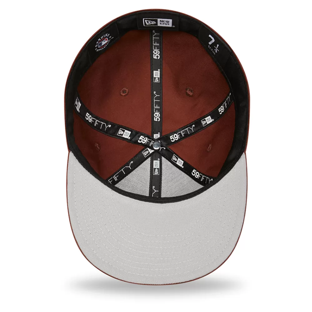 Casquettes De Baseball | Casquettes Homme^New Era Casquette 59FIFTY MLB League Essential New York Yankees marron-noir