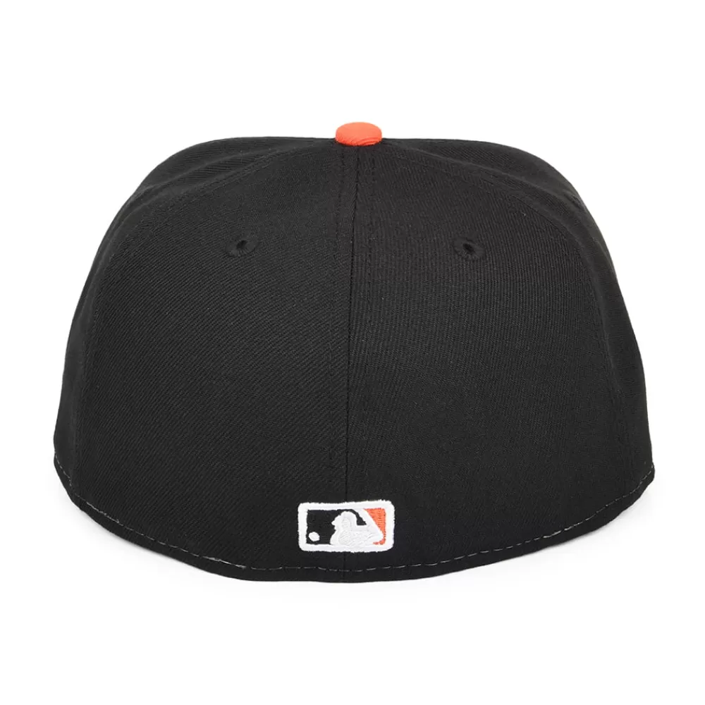 Casquettes De Baseball | Casquettes Homme^New Era Casquette 59FIFTY MLB On Field AC Perf Baltimore Orioles blanc-orange
