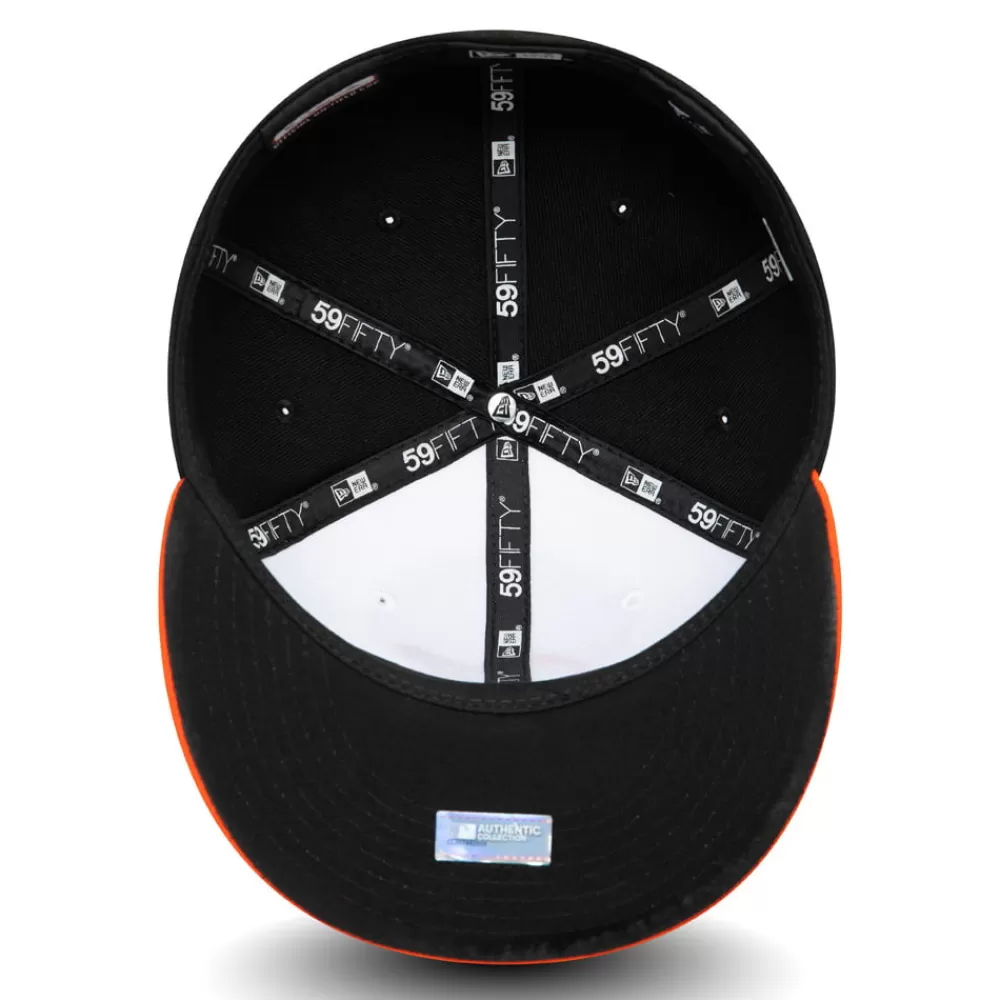 Casquettes De Baseball | Casquettes Homme^New Era Casquette 59FIFTY MLB On Field AC Perf Baltimore Orioles blanc-orange