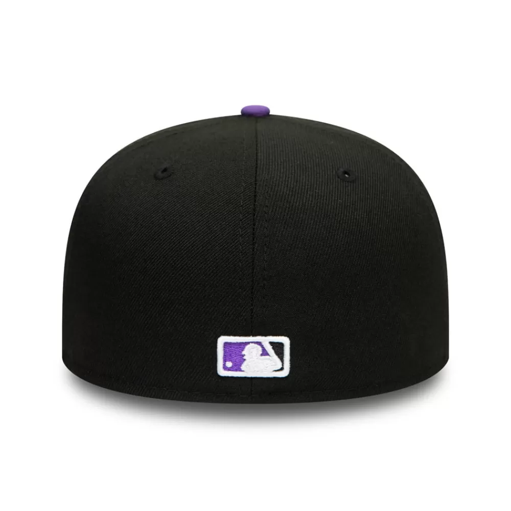 Casquettes De Baseball | Casquettes Homme^New Era Casquette 59FIFTY MLB On Field AC Perf Colorado Rockies noir