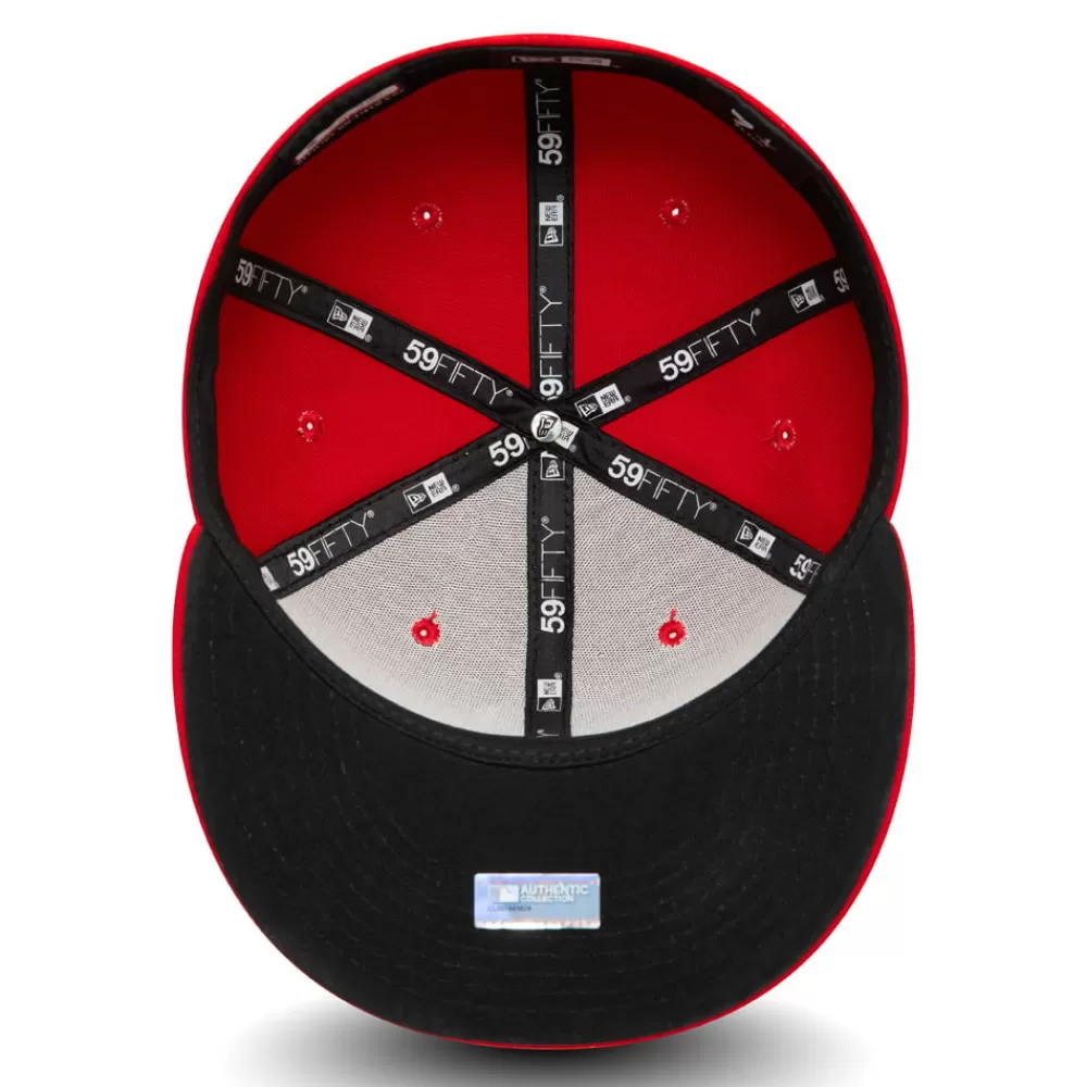 Casquettes De Baseball | Casquettes Homme^New Era Casquette 59FIFTY MLB On Field AC Perf Los Angeles Angels rouge
