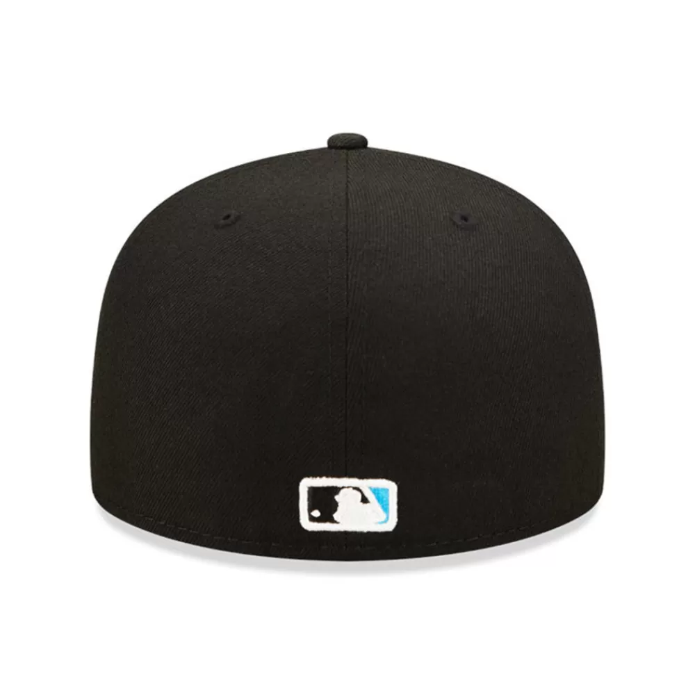 Casquettes De Baseball | Casquettes Homme^New Era Casquette 59FIFTY MLB On Field AC Perf Miami Marlins noir