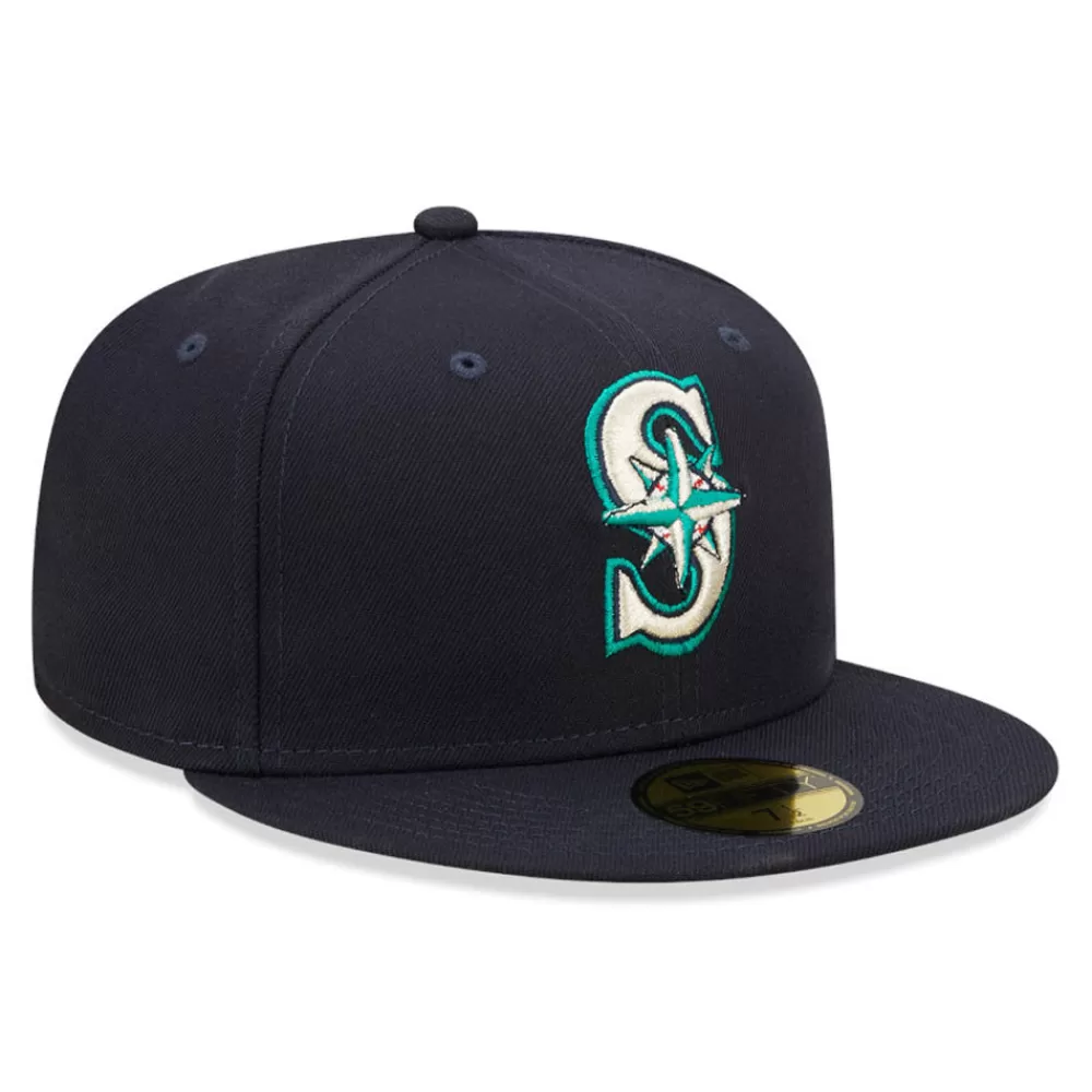 Casquettes De Baseball | Casquettes Homme^New Era Casquette 59FIFTY MLB On Field AC Perf Seattle Mariners bleu marine