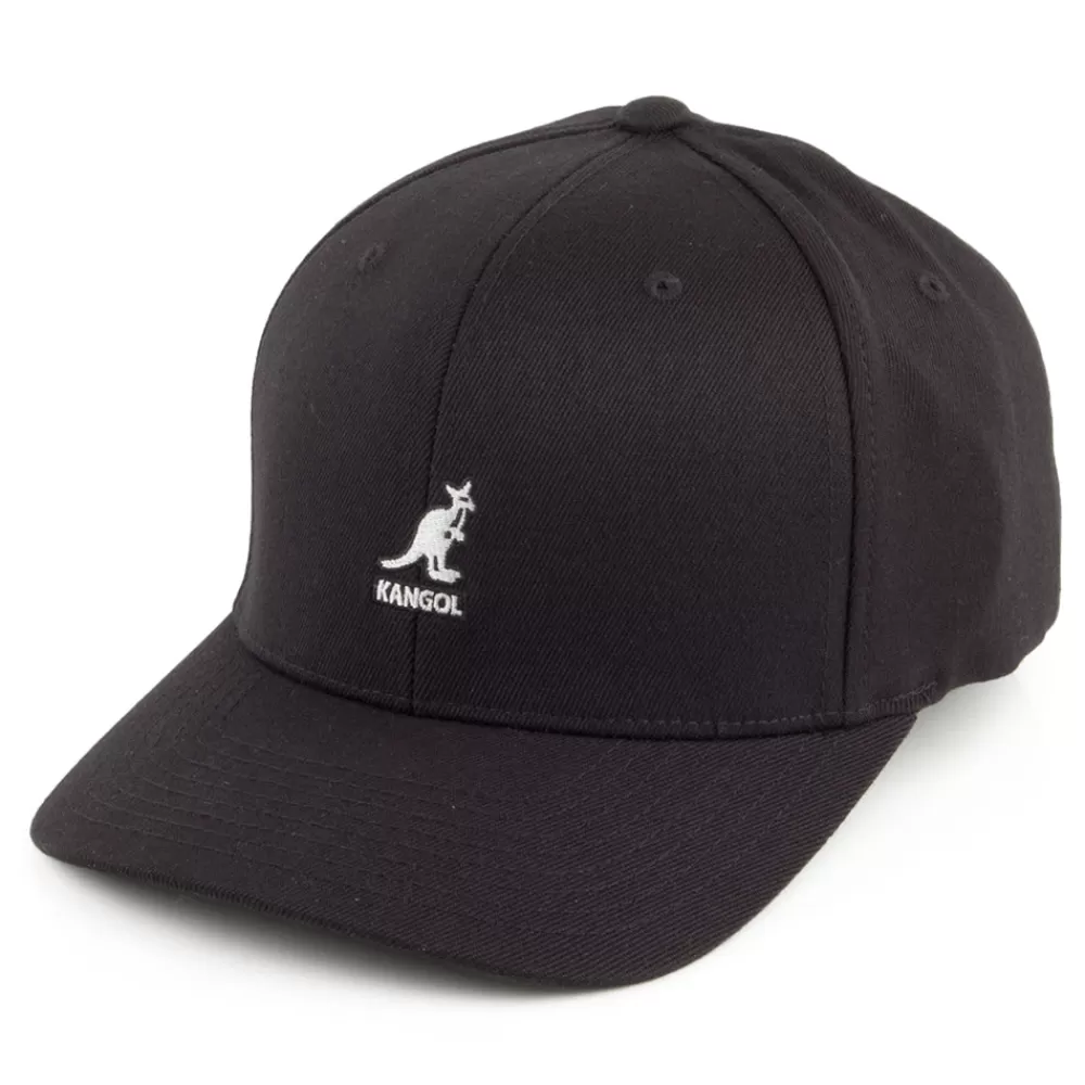 Casquettes De Baseball | Casquettes Homme^Kangol Casquette Flexfit en Laine noir