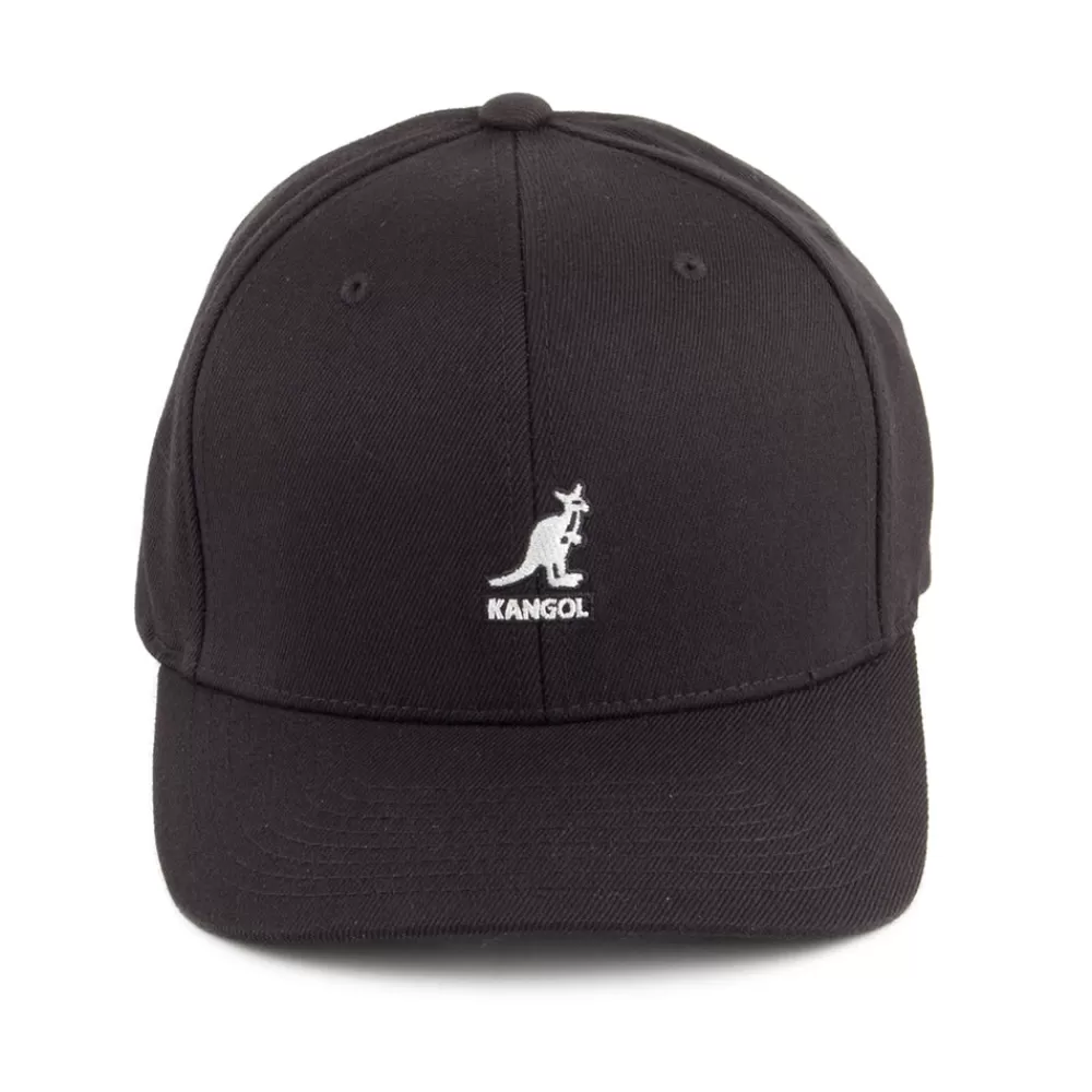 Casquettes De Baseball | Casquettes Homme^Kangol Casquette Flexfit en Laine noir