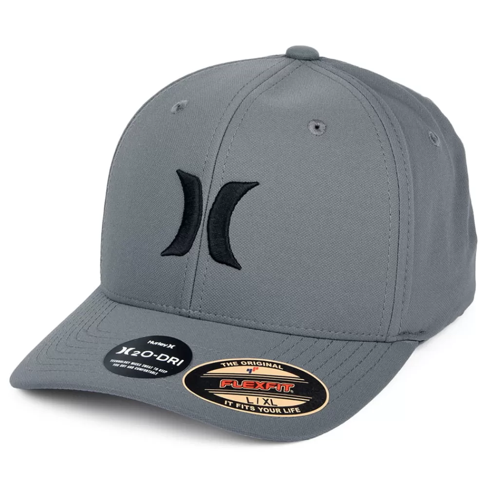 Casquettes Homme^Hurley Casquette Flexfit H2O-Dri One & Only gris foncé
