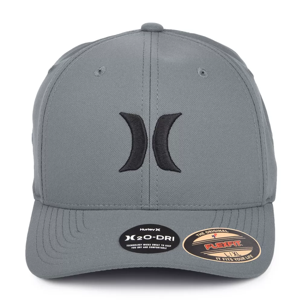 Casquettes Homme^Hurley Casquette Flexfit H2O-Dri One & Only gris foncé