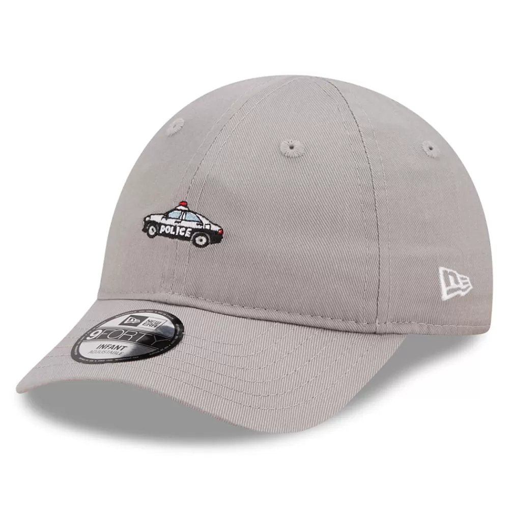 Bébés^New Era Casquette 9FORTY Icon Police car gris