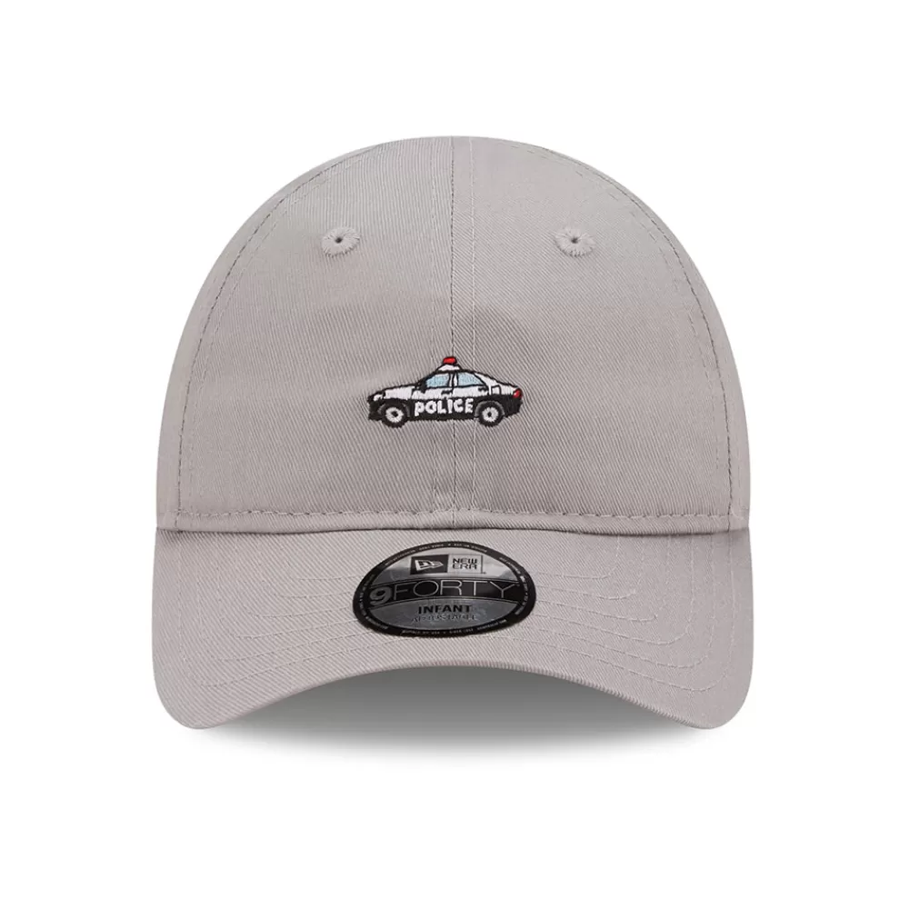 Bébés^New Era Casquette 9FORTY Icon Police car gris