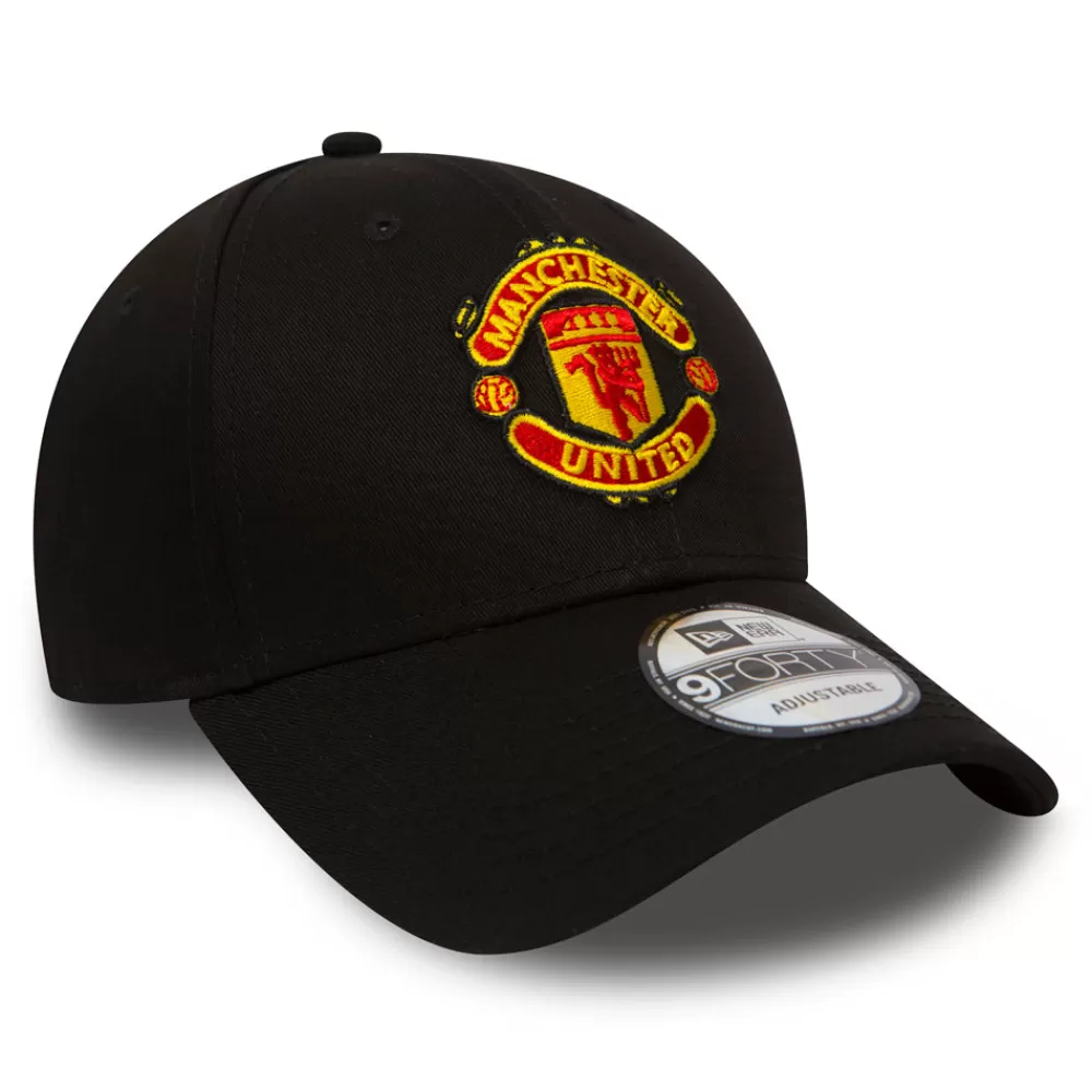 Casquettes De Baseball^New Era Casquette 9FORTY Manchester United FC noir
