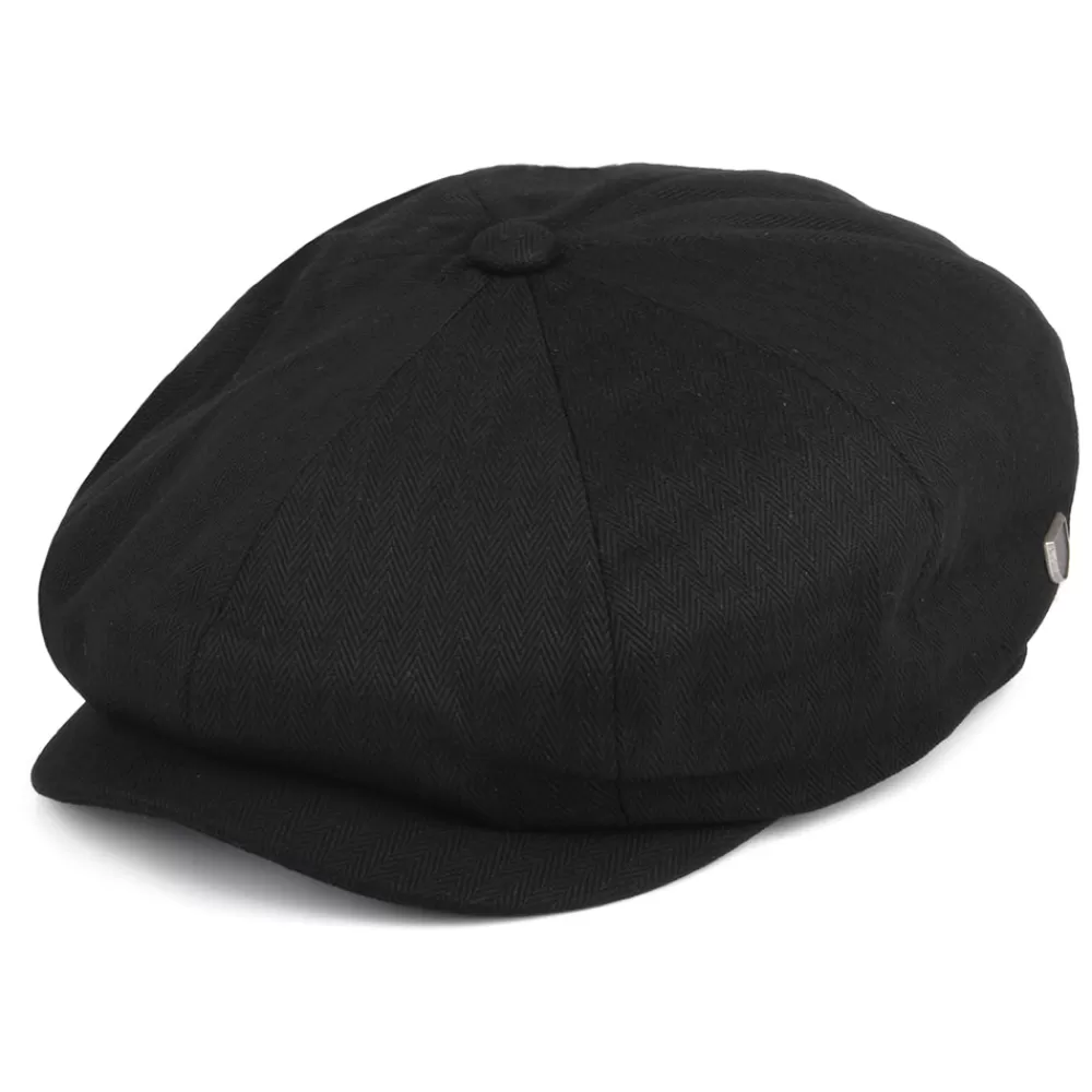 Casquettes Plates | Grandes Tailles^Brixton Casquette Gavroche Ample en Coton Brood noir