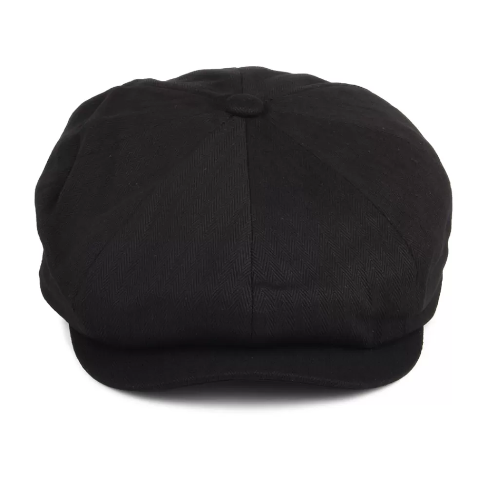 Casquettes Plates | Grandes Tailles^Brixton Casquette Gavroche Ample en Coton Brood noir