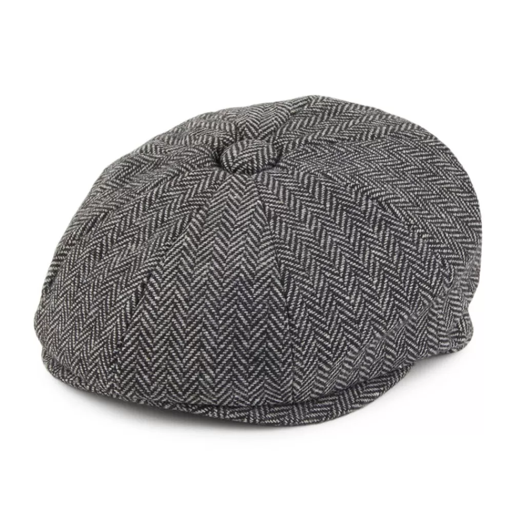 Garçons | Bébés^Jaxon & James Casquette Gavroche Bébé à Chevrons anthracite JAXON & JAMES