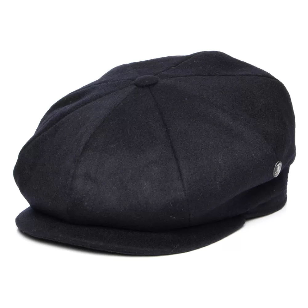Casquettes Plates | Grandes Tailles^City Sport Casquette Gavroche Calotte Profonde en Laine Loden bleu marine