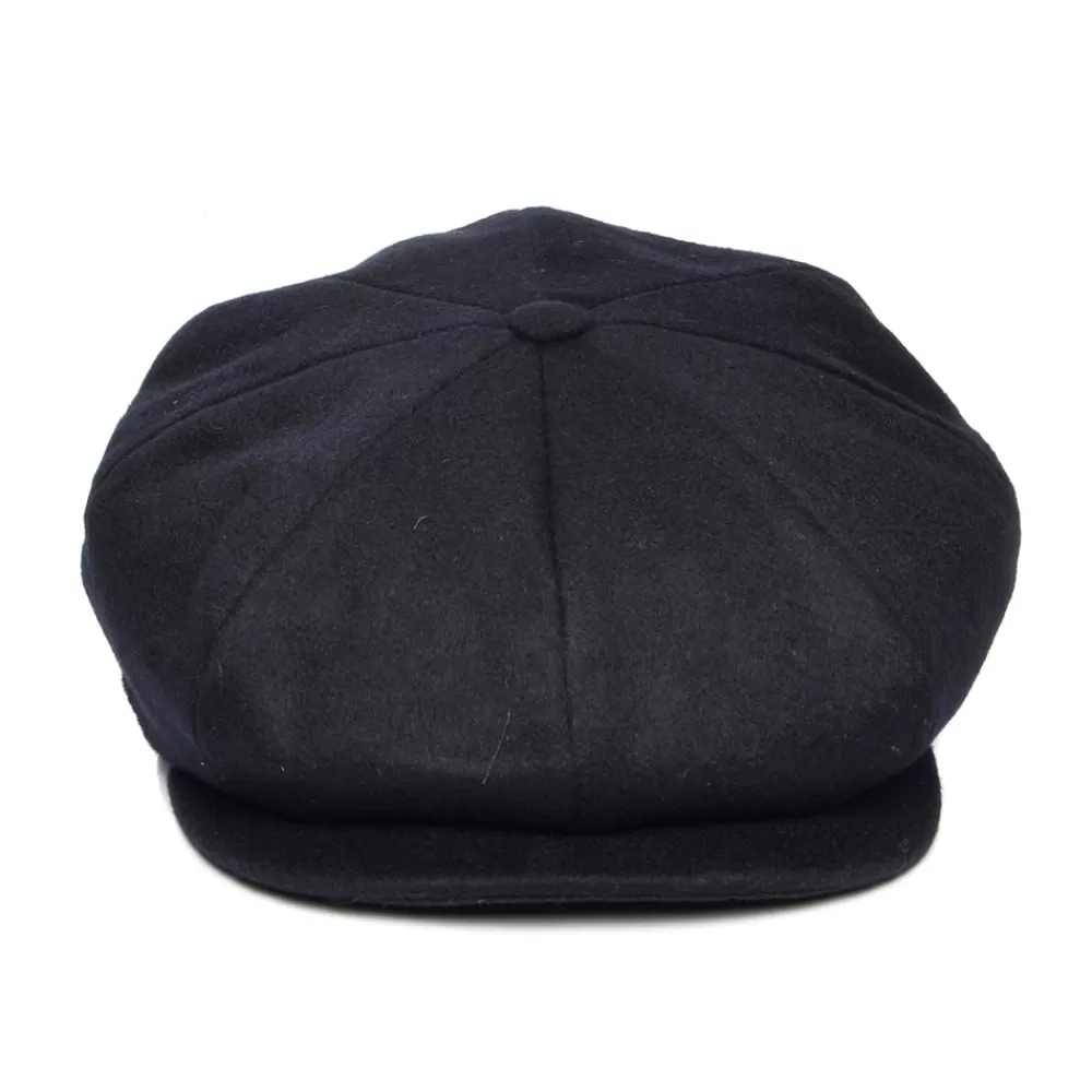 Casquettes Plates | Grandes Tailles^City Sport Casquette Gavroche Calotte Profonde en Laine Loden bleu marine