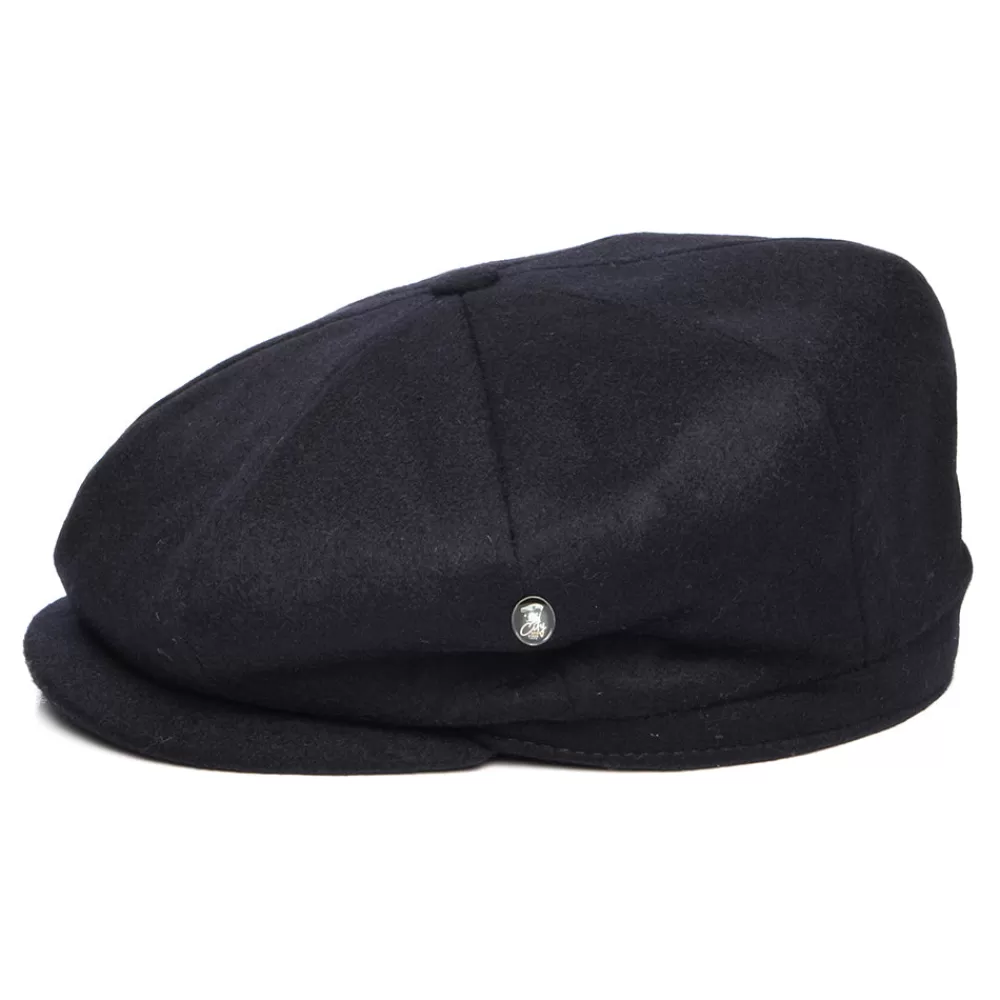 Casquettes Plates | Grandes Tailles^City Sport Casquette Gavroche Calotte Profonde en Laine Loden bleu marine