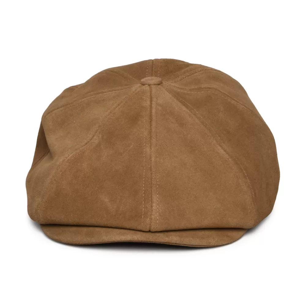 Casquettes Plates | Casquettes Plates^Brixton Casquette Gavroche en Daim Brood Reserve toffee