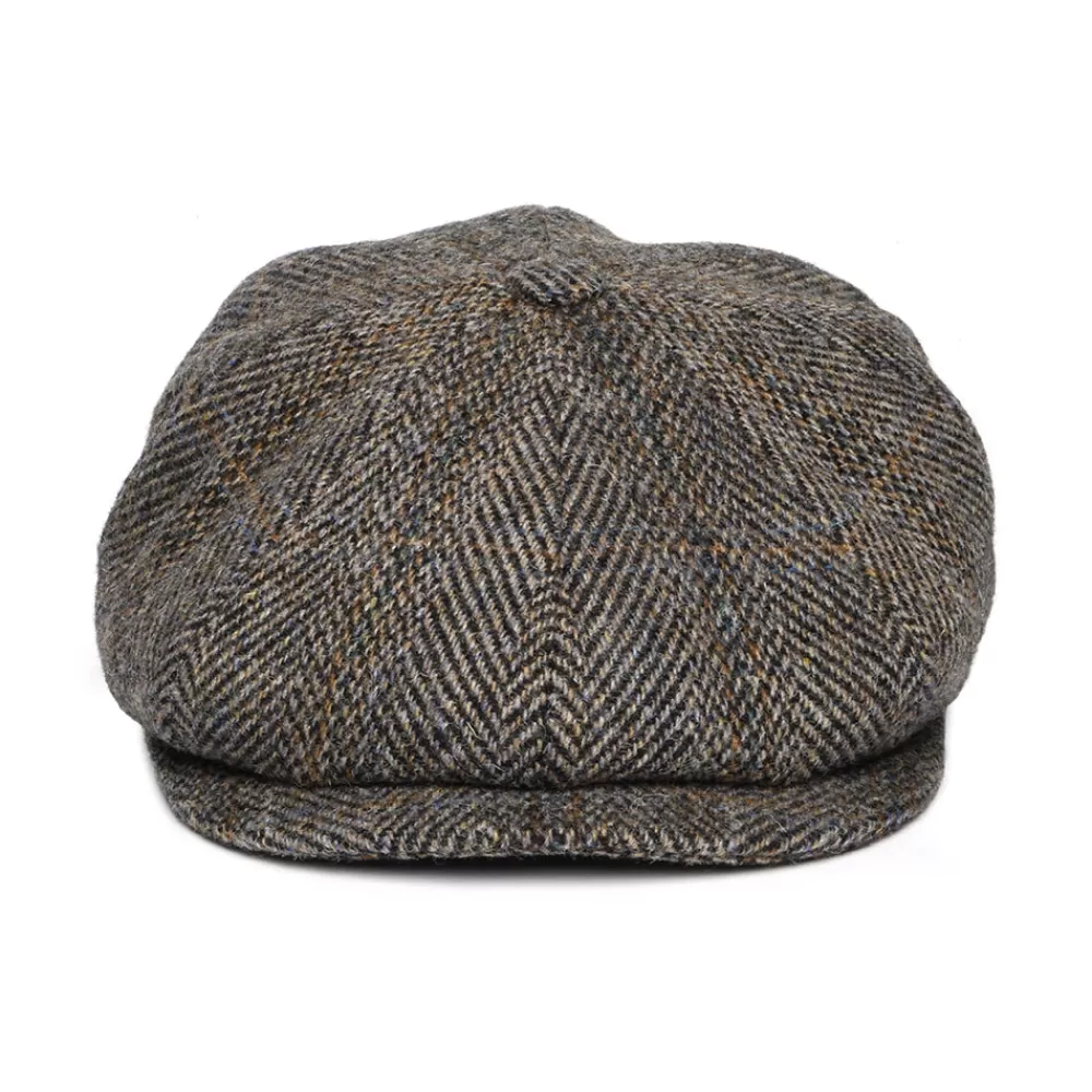Casquettes Plates | Grandes Tailles^City Sport Casquette Gavroche en Harris Tweed Arthur multicolore