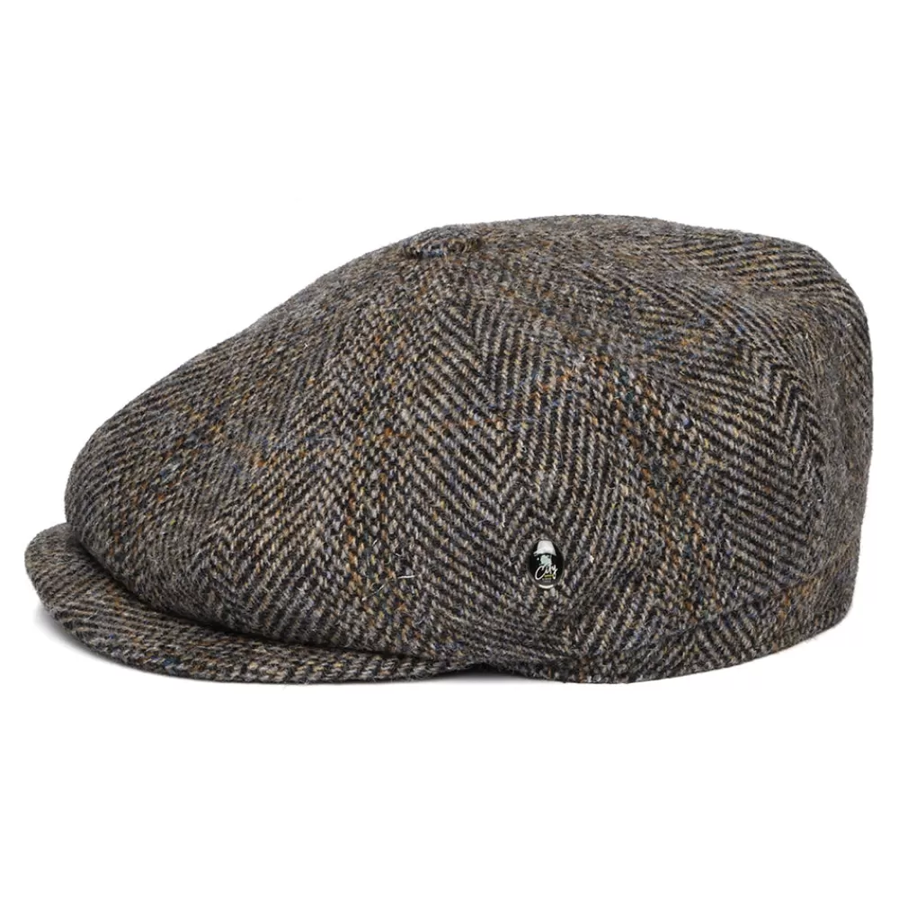 Casquettes Plates | Grandes Tailles^City Sport Casquette Gavroche en Harris Tweed Arthur multicolore