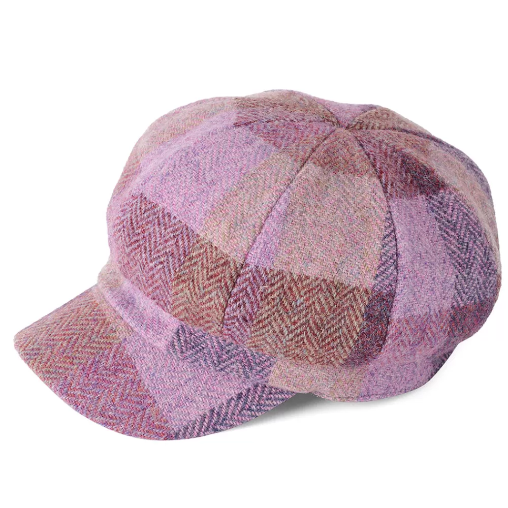 Chapeaux Hiver | Casquettes Plates^Failsworth Casquette Gavroche en Harris Tweed Gabby lavande