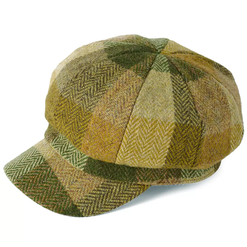 Chapeaux Hiver | Casquettes Plates^Failsworth Casquette Gavroche en Harris Tweed Gabby mousse-multi