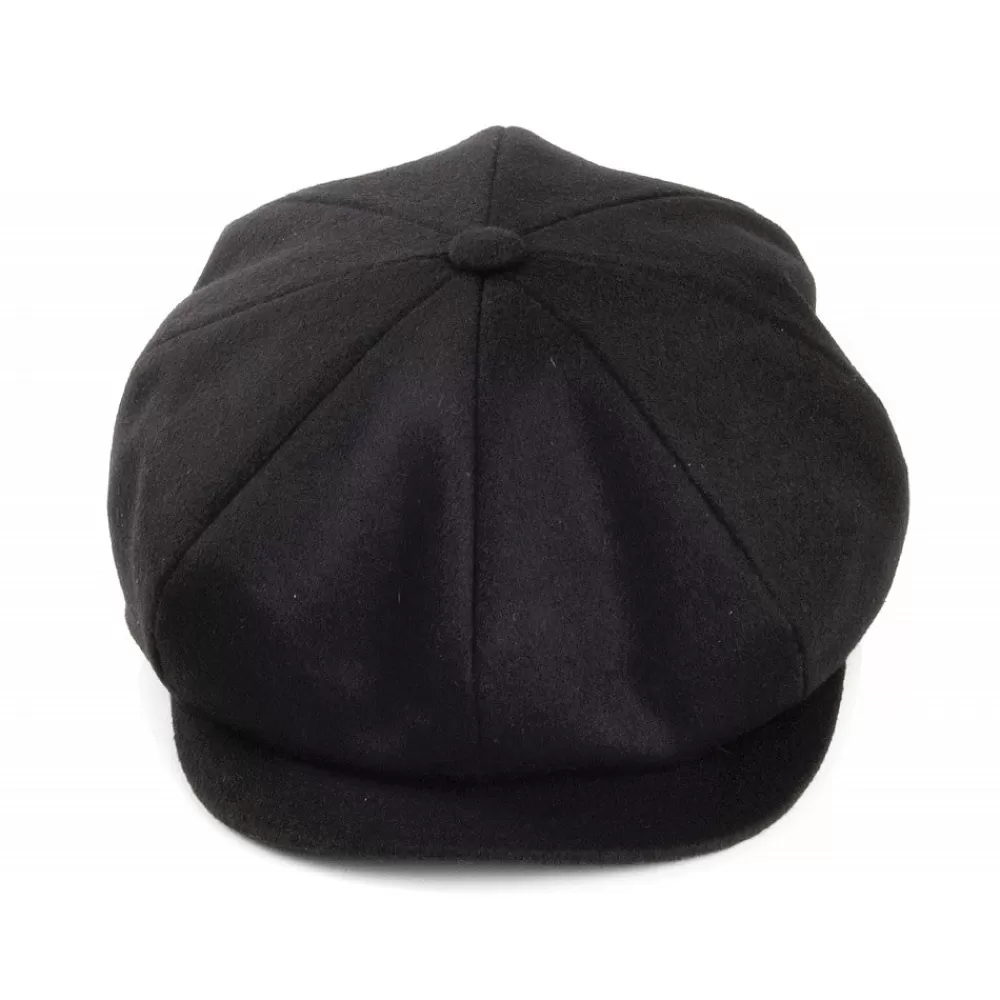 Casquettes Plates | Casquettes Femme^City Sport Casquette Gavroche En Laine Loden noir