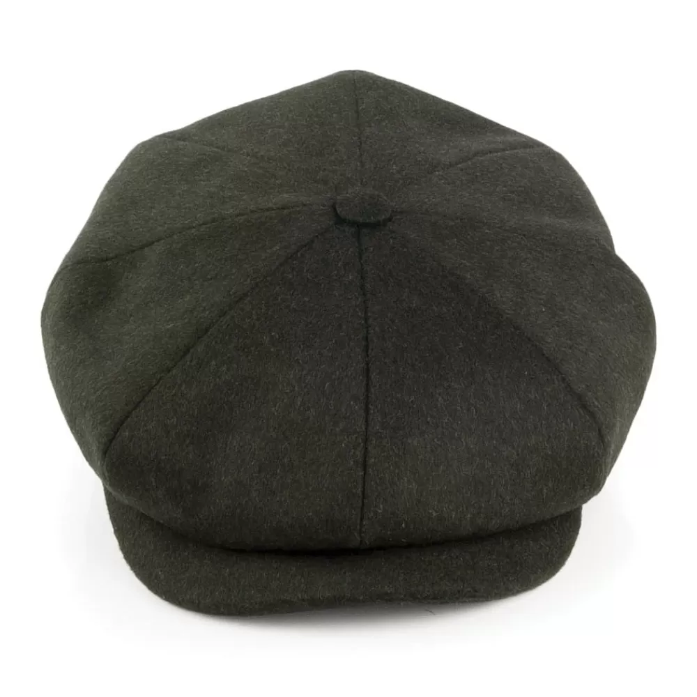 Casquettes Plates | Casquettes Femme^City Sport Casquette Gavroche En Laine Loden vert foncé